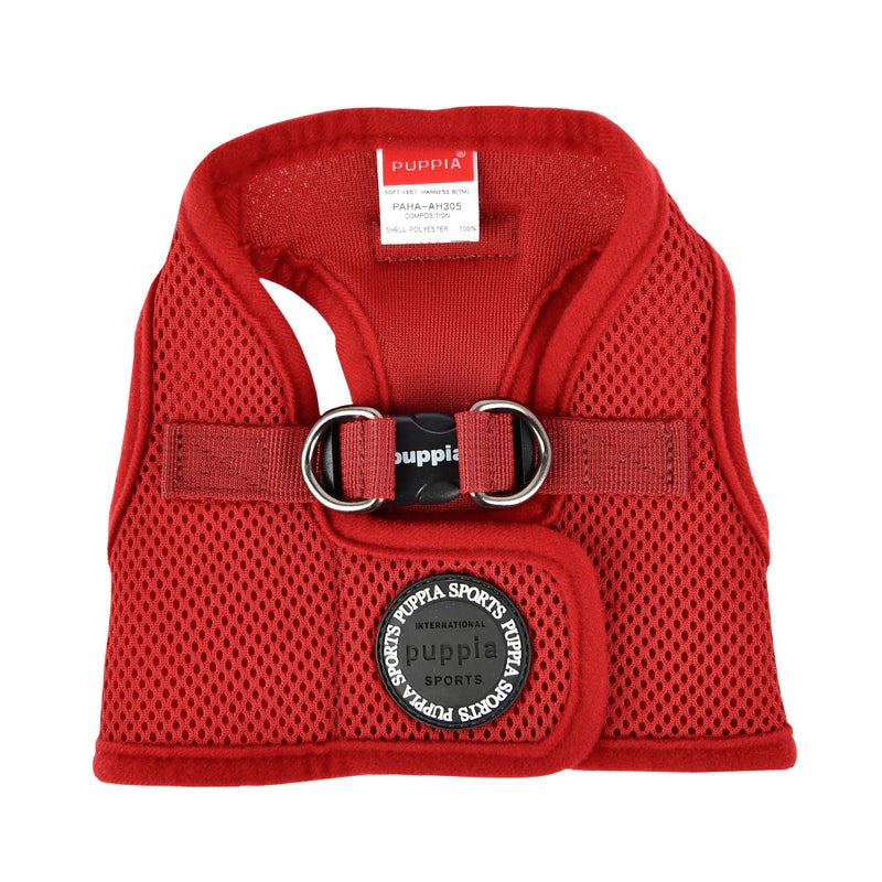 PUPPIA International PUAH305WNSM Soft Harness B Vest, Small, Wine Red - Image 2